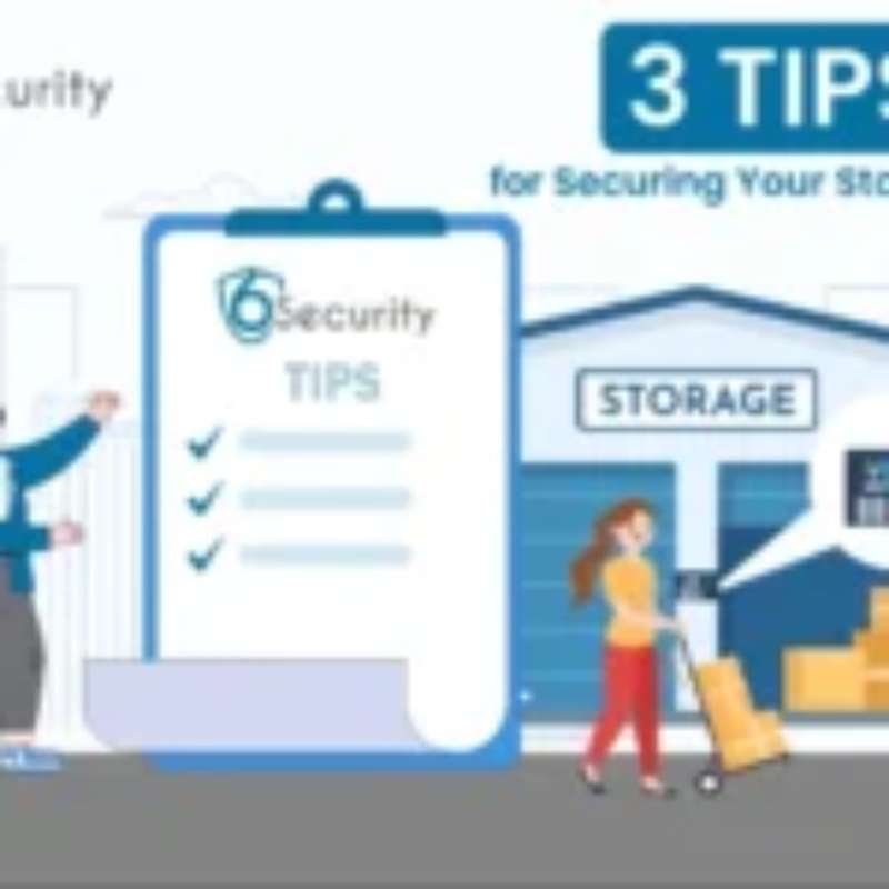 3 TIPS for Securing Your Storage Unit