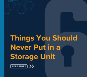 What self storage items are not allowed? Complete guide