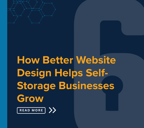 How does self-storage website design improve business growth?