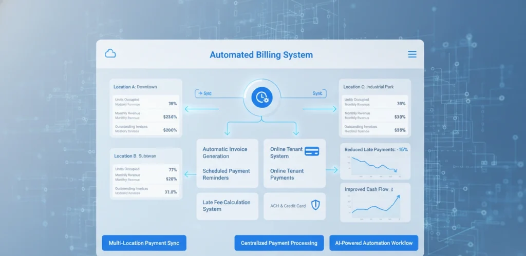 Automated billing and payment processing
