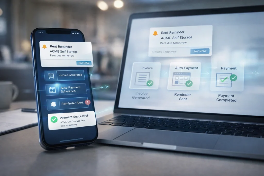 Self-storage software features: Automated billing tools