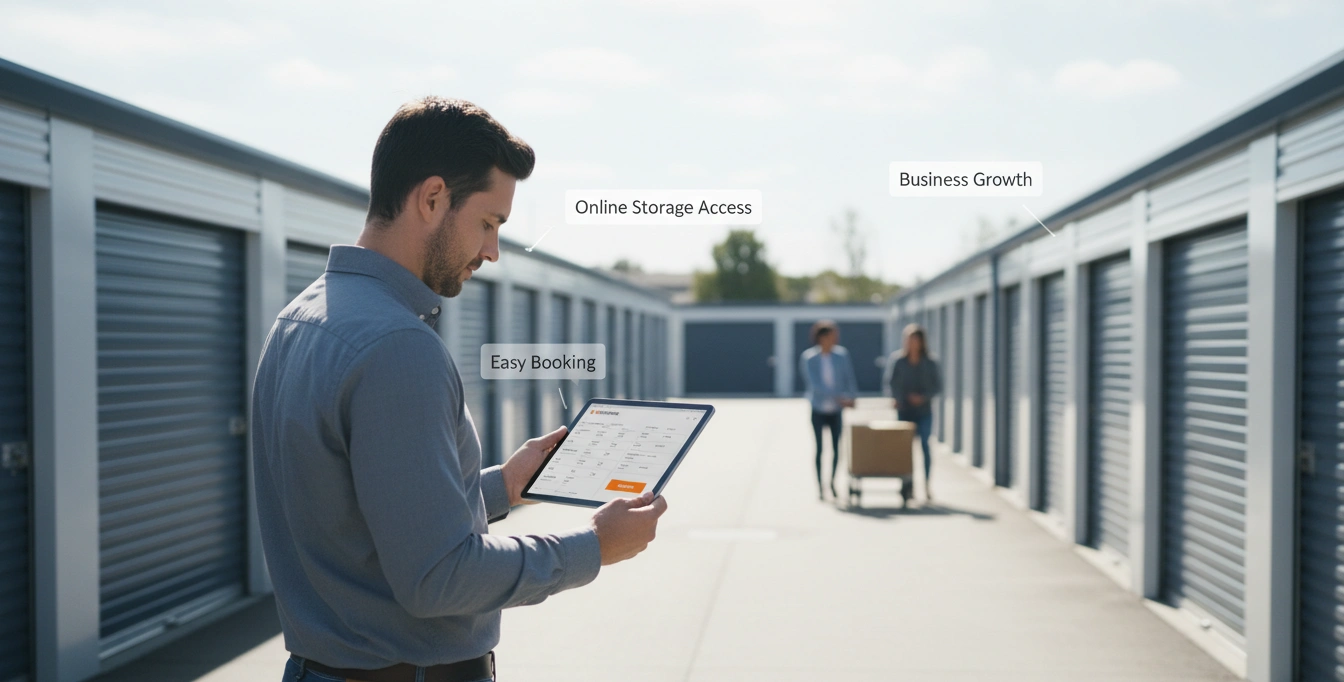 How does self-storage website design improve business growth?