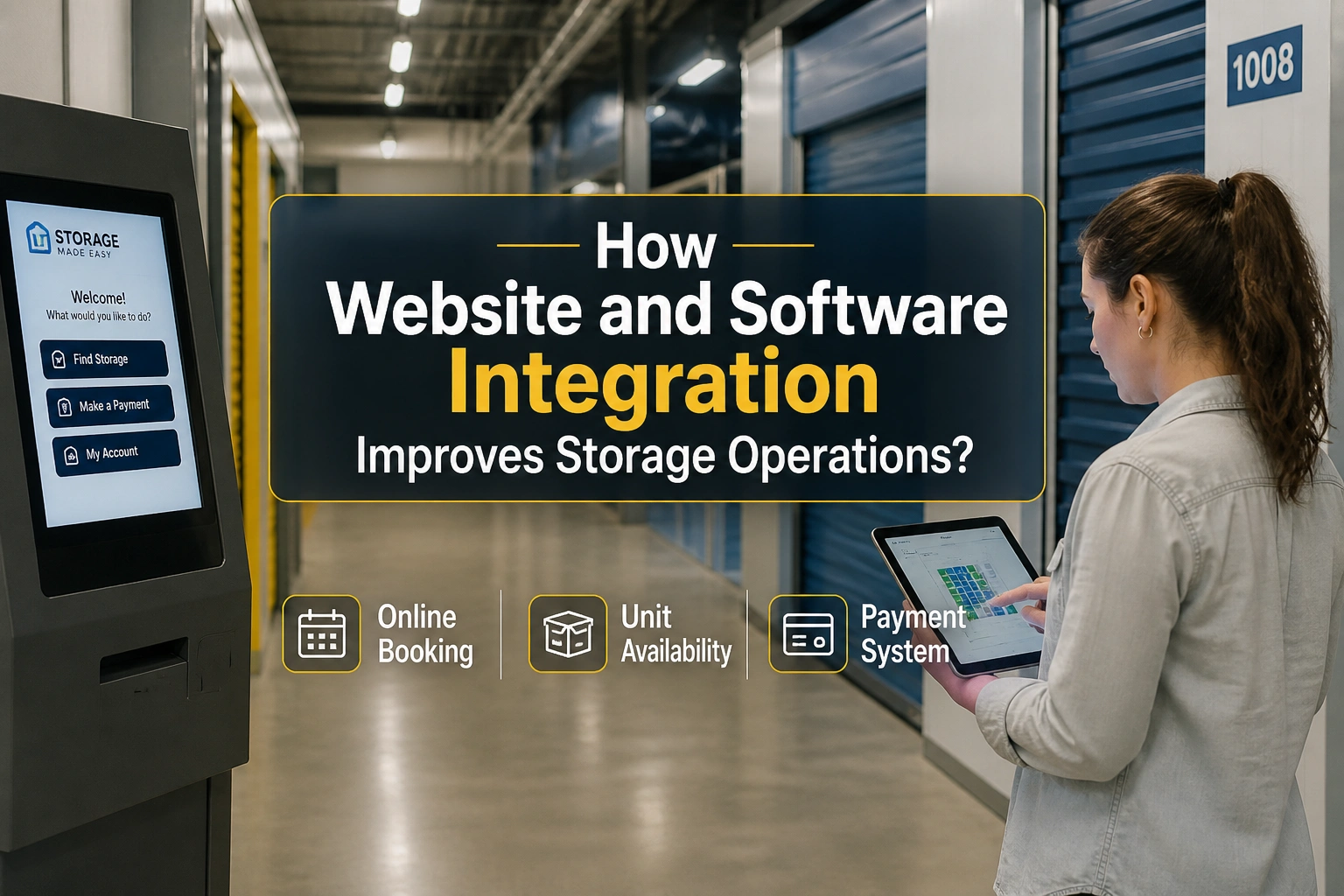 How Website and Software Integration Improves Storage Operations?