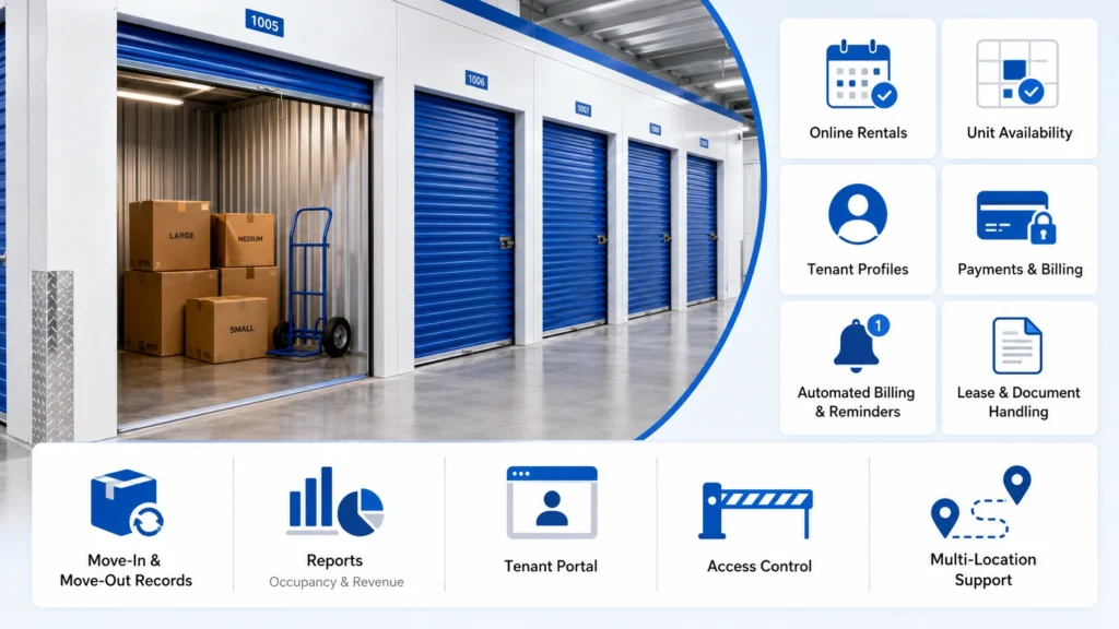 Features of Best Software for Managing Storage Unit Rentals