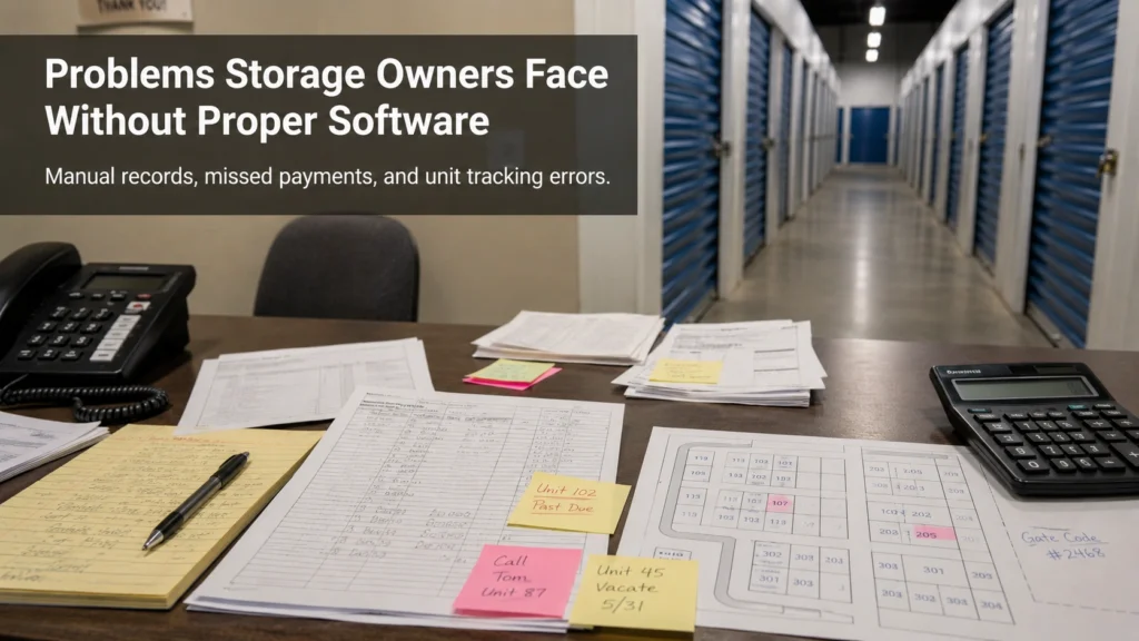 Problems Storage Owners Face Without Proper Software
