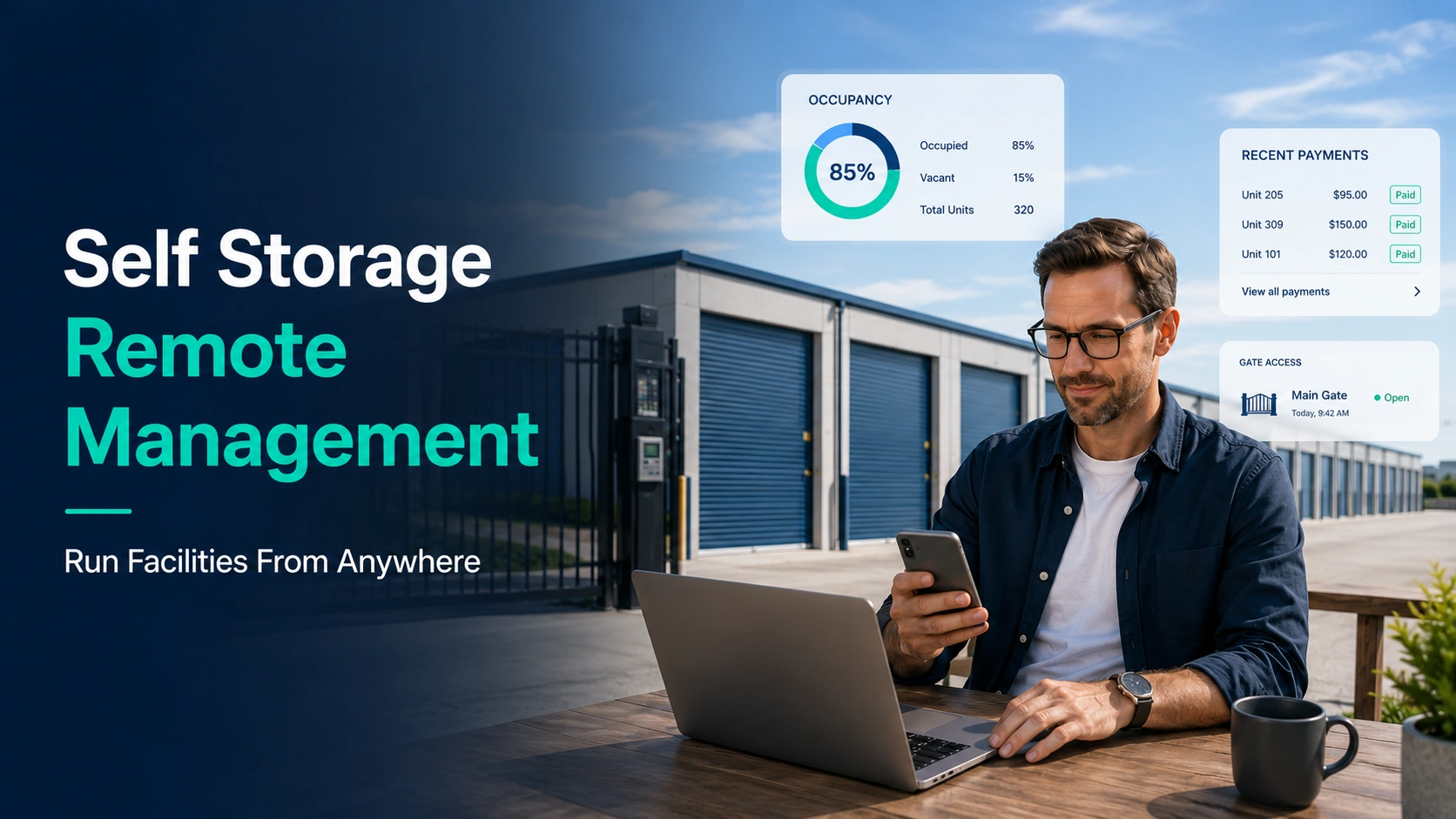 How Can Self Storage Remote Management Help You Run Facilities from Anywhere?
