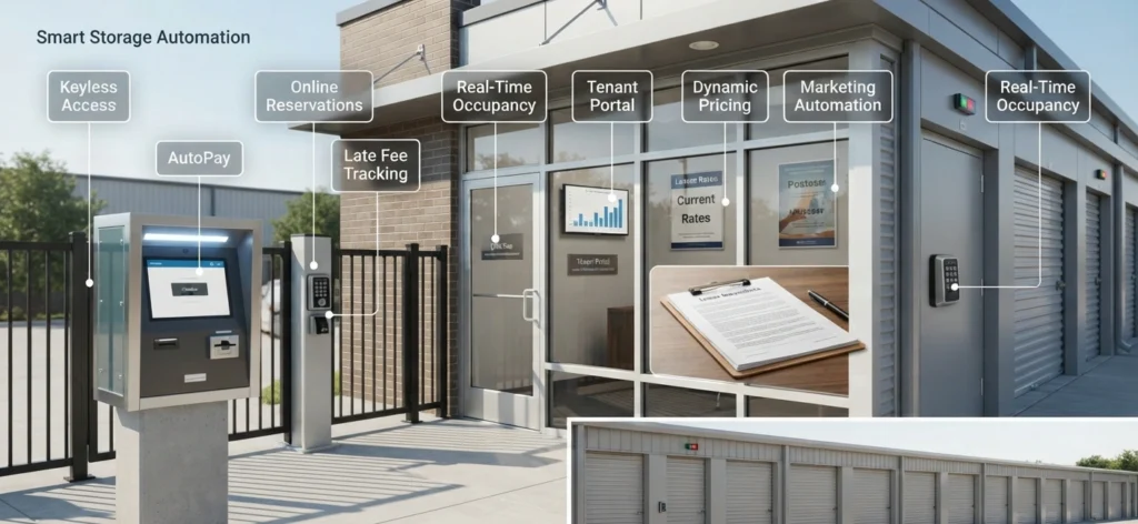 How to Automate Self Storage Without Overspending
