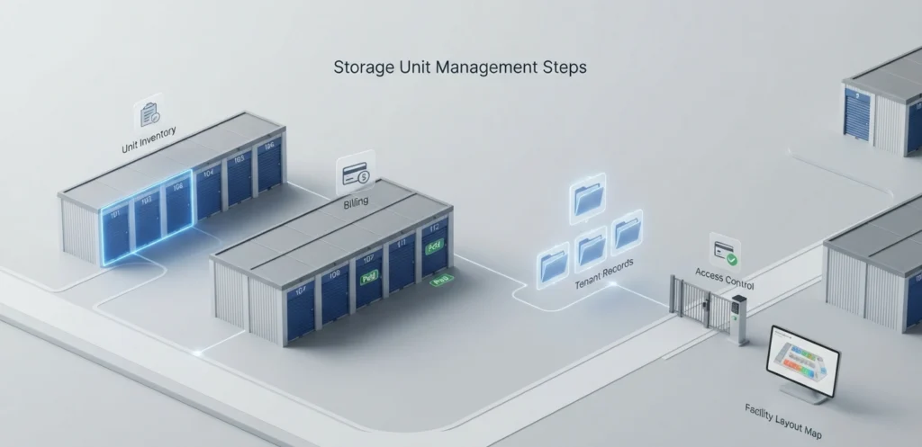 How to Manage Storage Units Step by Step

