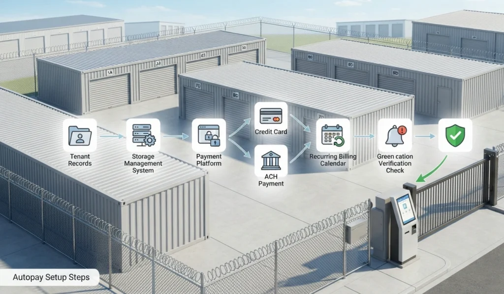 Step-by-Step: Setting Up Autopay for Self Storage Tenants
