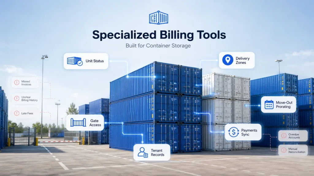Why Container Storage Facilities Need Container Storage Billing Software